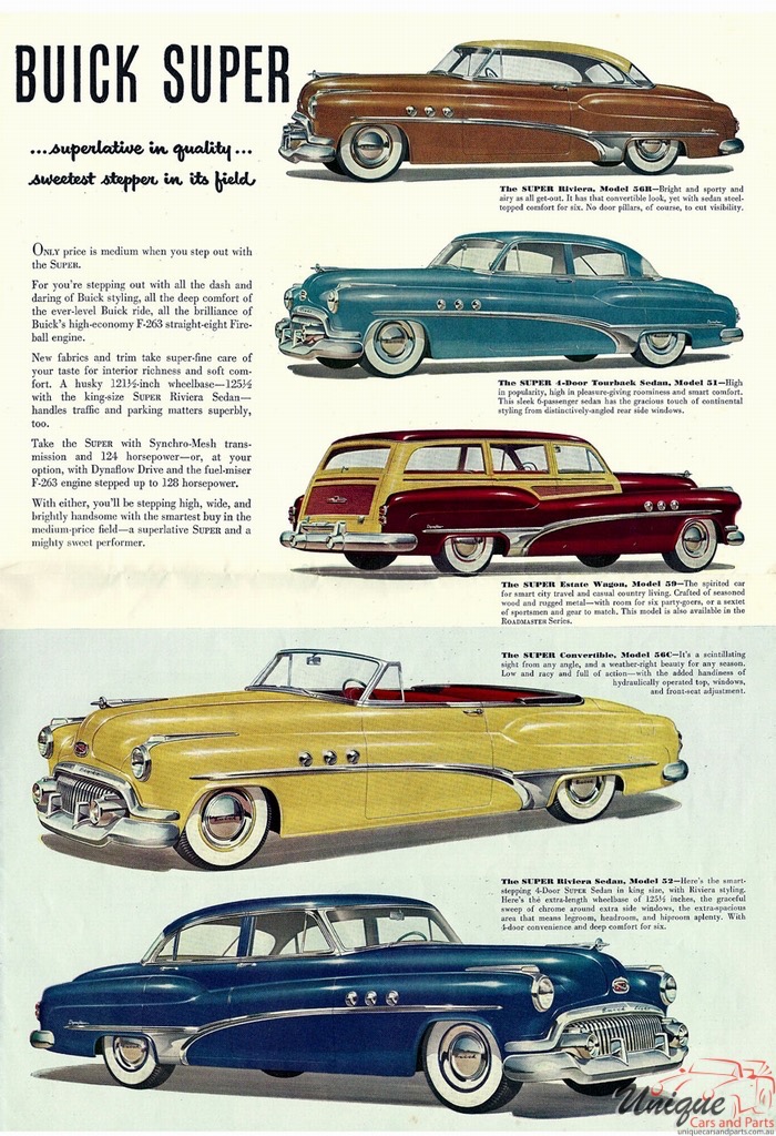1951 Buick Brochure Page 5